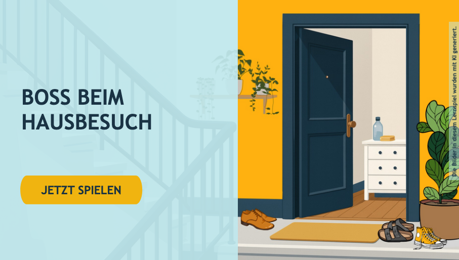 Startseite des Onlinespiels ›Hausbesuch‹